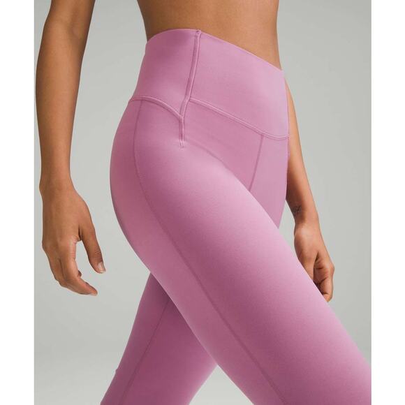 NWOT Lululemon Groove High-Rise Split-Hem Flared Pant Nulu Velvet Dust Size 2 - Picture 4 of 12